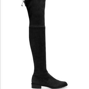Stuart Weitzman - Lowland Over-The-Knee Boots (Black, Size 8.5)